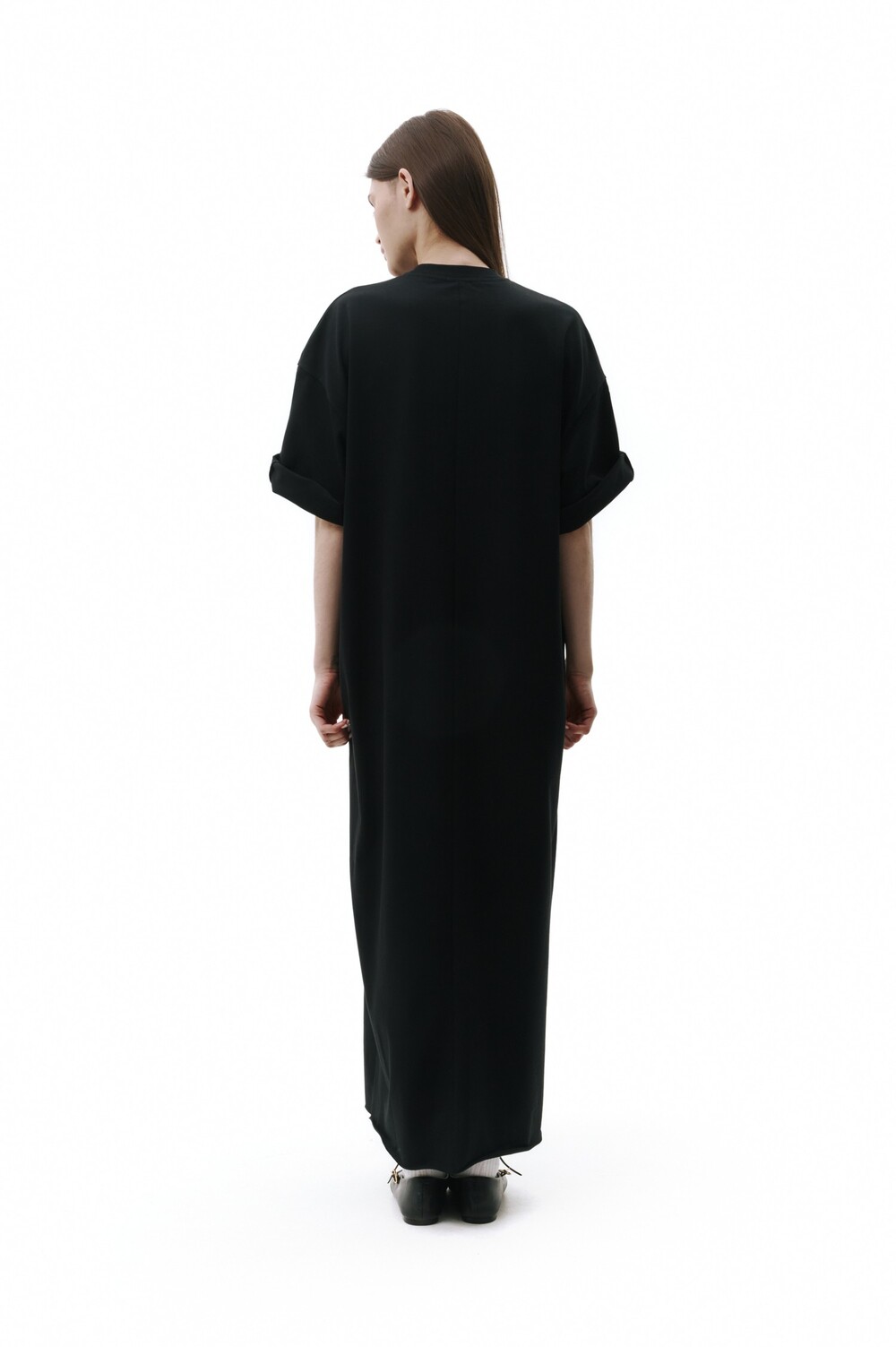 T-shirt dress black